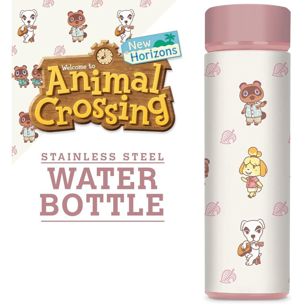 Animal Crossing - 17oz Insulated Stainless Steel - Leak Proof Water Bottle